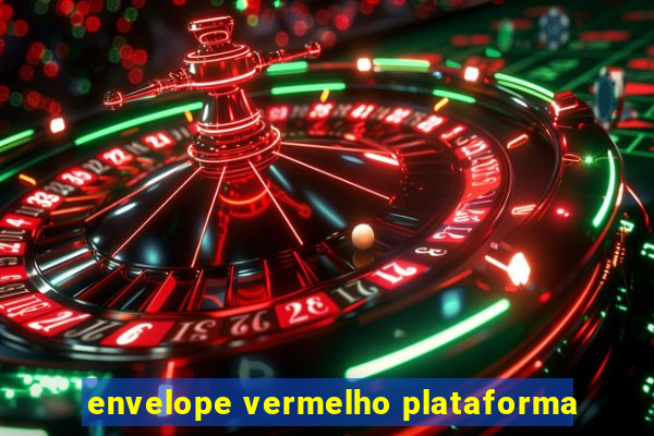 envelope vermelho plataforma